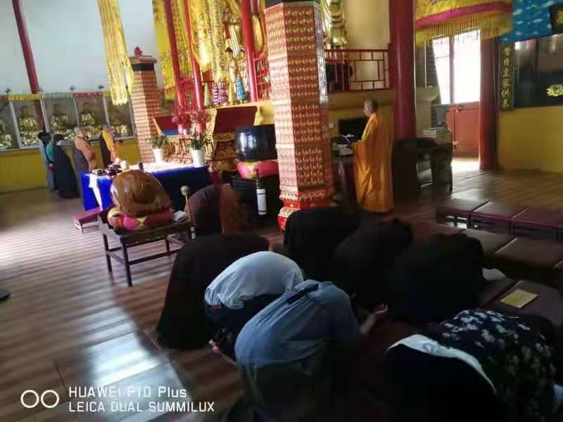 2468顺发彩票文殊菩萨圣诞祈福助考法会圆满