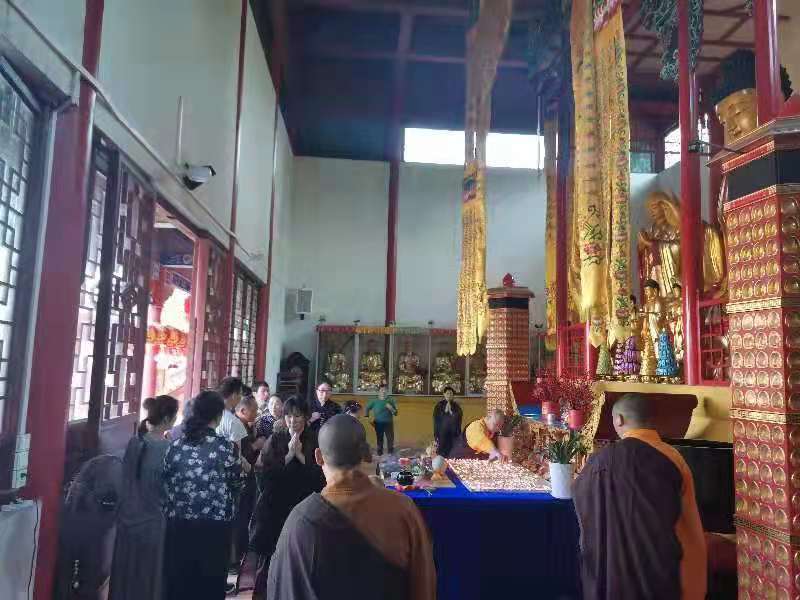 2468顺发彩票文殊菩萨圣诞祈福助考法会圆满