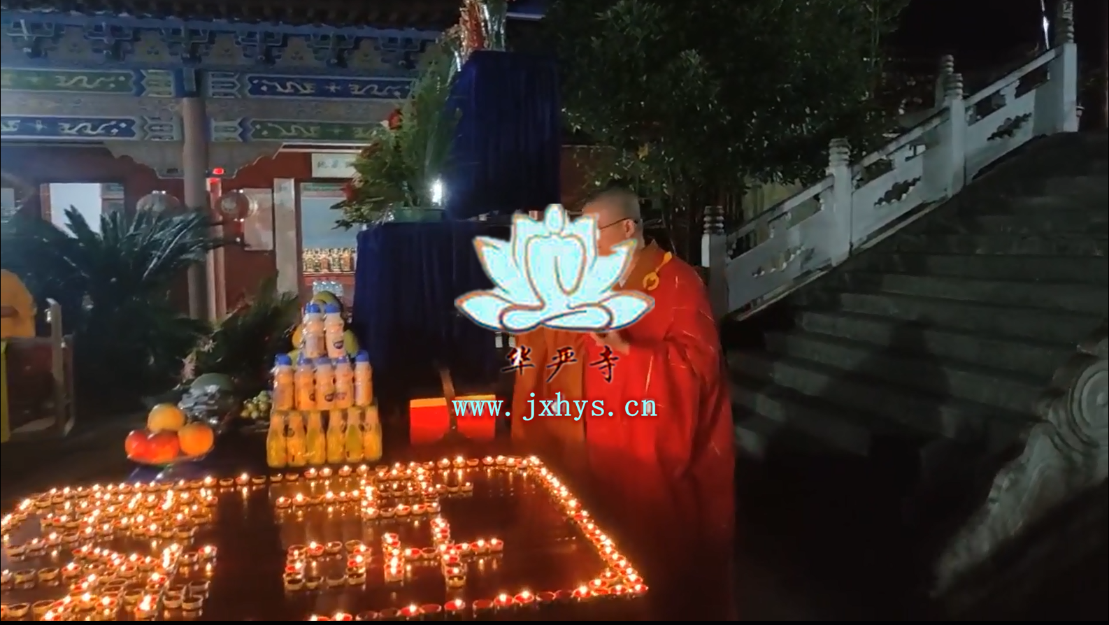 2468顺发彩票第26期放生、拜月、供灯祈福法会圆满